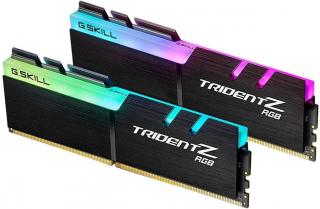 G.Skill Trident Z RGB 2 x 8GB 3000MHz DDR4 Desktop Memory Kit - Black (F4-3000C16D-16GTZR) Photo