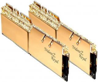 G.Skill Trident Z Royal 2 x 8GB 3600MHz DDR4 Desktop Memory Kit - Gold (F4-3600C18D-16GTRG) Photo