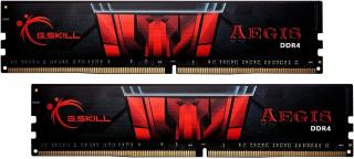 G.Skill Aegis DDR4 2 x 8GB 3000MHz DDR4 Desktop Memory Kit - Black & Red (F4-3000C16D-16GISB) Photo