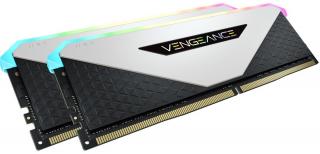 Corsair Vengeance RGB RT 2 x 8GB 3200MHz DDR4 Desktop Memory Kit - White (CMN16GX4M2Z3200C16W) Photo