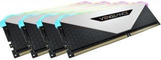 Corsair Vengeance RGB RT 4 x 8GB 3200MHz DDR4 Desktop Memory Kit - White (CMN32GX4M4Z3200C16W) Photo