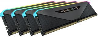 Corsair Vengeance RGB RT 4 x 32GB 3200MHz DDR4 Desktop Memory Kit - Black (CMN128GX4M4Z3200C16) Photo