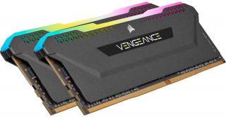 Corsair Vengeance RGB Pro SL 2 x 16GB 3200MHz DDR4 Desktop Memory Kit - Black (CMH32GX4M2E3200C16) Photo