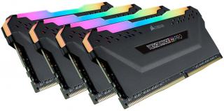 Corsair Vengeance RGB Pro 4 x 32GB 3600MHz DDR4 Desktop Memory Kit - Black (CMW128GX4M4Z3600C18) Photo