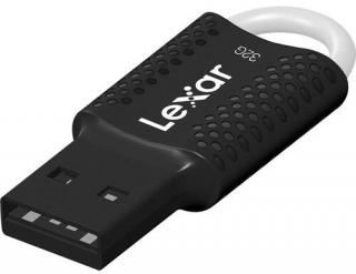 Lexar JumpDrive V40 32GB USB 2.0 Flash Drive -  Black Photo