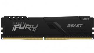 Kingston Fury Beast Black 8GB 2666MHz DDR4 Desktop Memory Module - Black (KF426C16BB/8) Photo