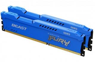 Kingston Fury Beast Blue 2 x 8GB 1600MHz DDR3 Desktop Memory Kit - Blue (KF316C10BK2/16) Photo