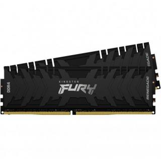 Kingston Fury Renegade Black 2 x 8GB 2666MHz DDR4 Desktop Memory Kit - Black (KF426C13RBK2/16) Photo