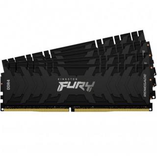 Kingston Fury Renegade Black 4 x 16GB 2666MHz DDR4 Desktop Memory Kit - Black (KF426C13RB1K4/64) Photo