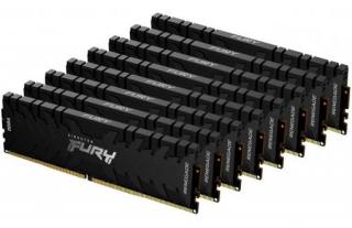 Kingston Fury Renegade Black 8 x 32GB 3200MHz DDR4 Desktop Memory Kit - Black (KF432C16RBK8/256) Photo