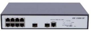 H3C 1850 Switch Series S1850-10P 10-Port Web Managed Gigabit Switch Photo