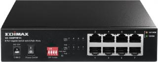 Edimax GS-1008PHE V2 Long Range 8-Port Unmanaged Gigabit Switch with 4 PoE+ Ports & DIP Switch Photo