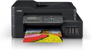 Brother DCP-T820DW A4 Inkjet 3-in-1 Ink Tank Printer - Black (Print, Copy, Scan) Photo