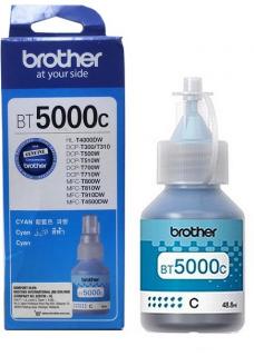 Brother Original BT5000C High Yield Cyan Ink Bottle Photo