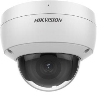 Hikvision Pro Series 2 MP AcuSense Fixed Dome Network Camera - White Photo