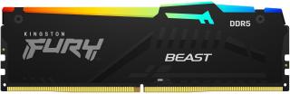 Kingston Fury Beast RGB 16GB 6000MHz DDR5 Desktop Memory Module - Black (KF560C40BBA-16) Photo