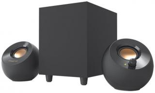 Creative CL-PEBBLE-PLUS USB 2.1 Desktop Pebble Speaker With Subwoofer - Black Photo