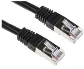 Acconet CAT6 2m Moulded UTP Patch Cable - Black Photo