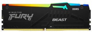 Kingston Fury Beast RGB 16GB 4800MHz DDR5 Desktop Memory Module - Black (KF548C38BBA-16) Photo