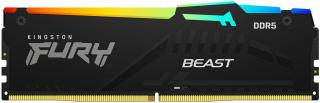 Kingston Fury Beast RGB 8GB 5200MHz DDR5 Desktop Memory Module - Black (KF552C40BBA-16) Photo