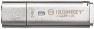 Kingston IronKey Locker+ 50 64GB Flash Drive (IKLP50/64GB) Photo
