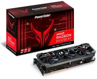 Powercolor AMD Radeon RX 6700 XT Red Devil OC 12GB GDDR6 Graphics Card (RX6700XT-12GB-REDDEVIL) Photo