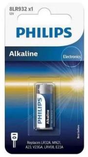 Philips 8LR932 12V 54 mAh Alkaline Battery - Blister Photo