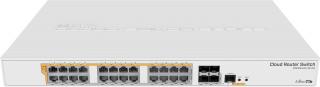 Mikrotik CRS328-24P-4S+RM 24-Port PoE Layer 2 Managed Rackmount Gigabit Switch with 4 x SFP+ Ports Photo