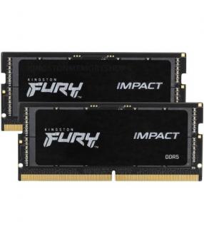 Kingston Fury Impact 2 x 8GB 4800MHz DDR5 Notebook Memory Kit - Black (KF548S38IBK2-16) Photo
