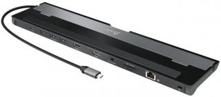 J5 Create JCD542 USB Type-C Dual Display 100W power pass-through Docking Station Photo