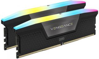 Corsair Vengeance RGB 2 x 16GB 6200MHz DDR5 Desktop Memory Kit - Black Photo