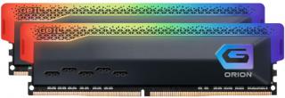 GeIL Orion 16GB Kit 8GB 3200MHz DDR4 RGB Gaming Memory Kit-Titanium Grey (GOSG48GB3200C16BSC) Photo