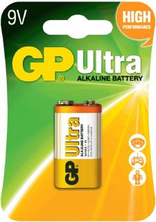 GP Ultra Alkaline 9V battery Photo