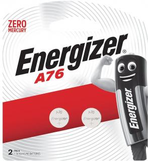 Energizer Alkaline A76 Coin Battery - Card of 2 Photo