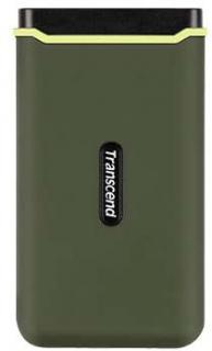 Transcend ESD380C USB 3.2 Gen 2x2 1TB Portable Sold State Drive - Military Green Photo
