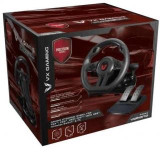 Volkano VX Gaming Precision Drive Series Steering Wheel for PS4 XB1 PS3 XB360 Switch & PC Photo