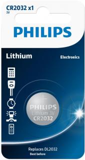 Philips Lithium Coin CR2032 Battery - 1 pack Photo