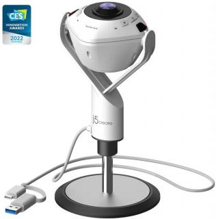 J5 Create JVU368 360° AI-Powered Webcam with Speakerphone Photo