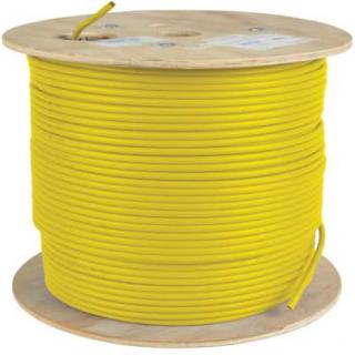 Unbranded CAT5e 500m Solid UTP Cable - Yellow - Drum Photo