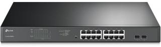 TP-Link JetStream SG1218MPE V1 16-Port Gigabit Easy Smart PoE/PoE+ Rack Mountable Switch with 2 x SFP Ports Photo