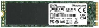 Transcend MTE115 Series 250GB M.2 NVMe Gen 3.0 x4 Solid State Drive (TS250GMTE115S) Photo