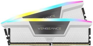 Corsair Vengeance RGB 2 x 16GB 6000MHz DDR5 Desktop Memory Kit - White (CMH32GX5M2B6000C30W) Photo