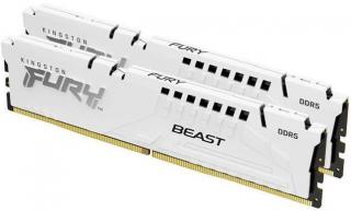 Kingston Fury Beast White 2 x 16GB 6000MHz DDR5 Desktop Memory Kit - White (KF560C36BWEK2-32) Photo