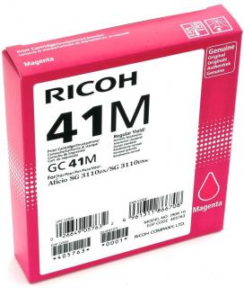 Ricoh GC41M Magenta High Capacity Gel Ink Cartridge Photo