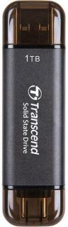 Transcend ESD310 1TB USB 3.2 Gen 2 Portable Solid State Drive - Black Photo