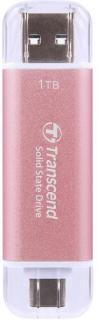 Transcend ESD310 1TB USB 3.2 Gen 2 Portable Solid State Drive - Pink Photo