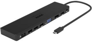 Port Connect Port Connect 11-in-1 USB-C PD 100W Docking Station - Black Photo
