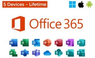 Microsoft Office 365 Professional Plus - Lifetime Subscription for 5 Devices Photo