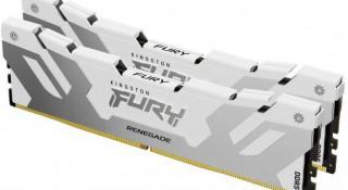 Kingston Fury Renegade White 2 x 16GB 8000MHz DDR5 Desktop Memory Kit (KF580C38RWK2-32) Photo