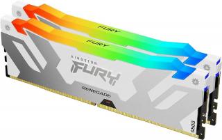 Kingston Fury Renegade RGB White 2 x 16GB 8000MHz DDR5 Desktop Memory Kit (KF580C38RWAK2-32) Photo